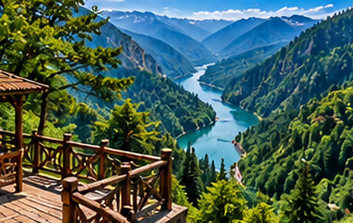 Çoruh Vadisi ve Artvin şelale rotaları
